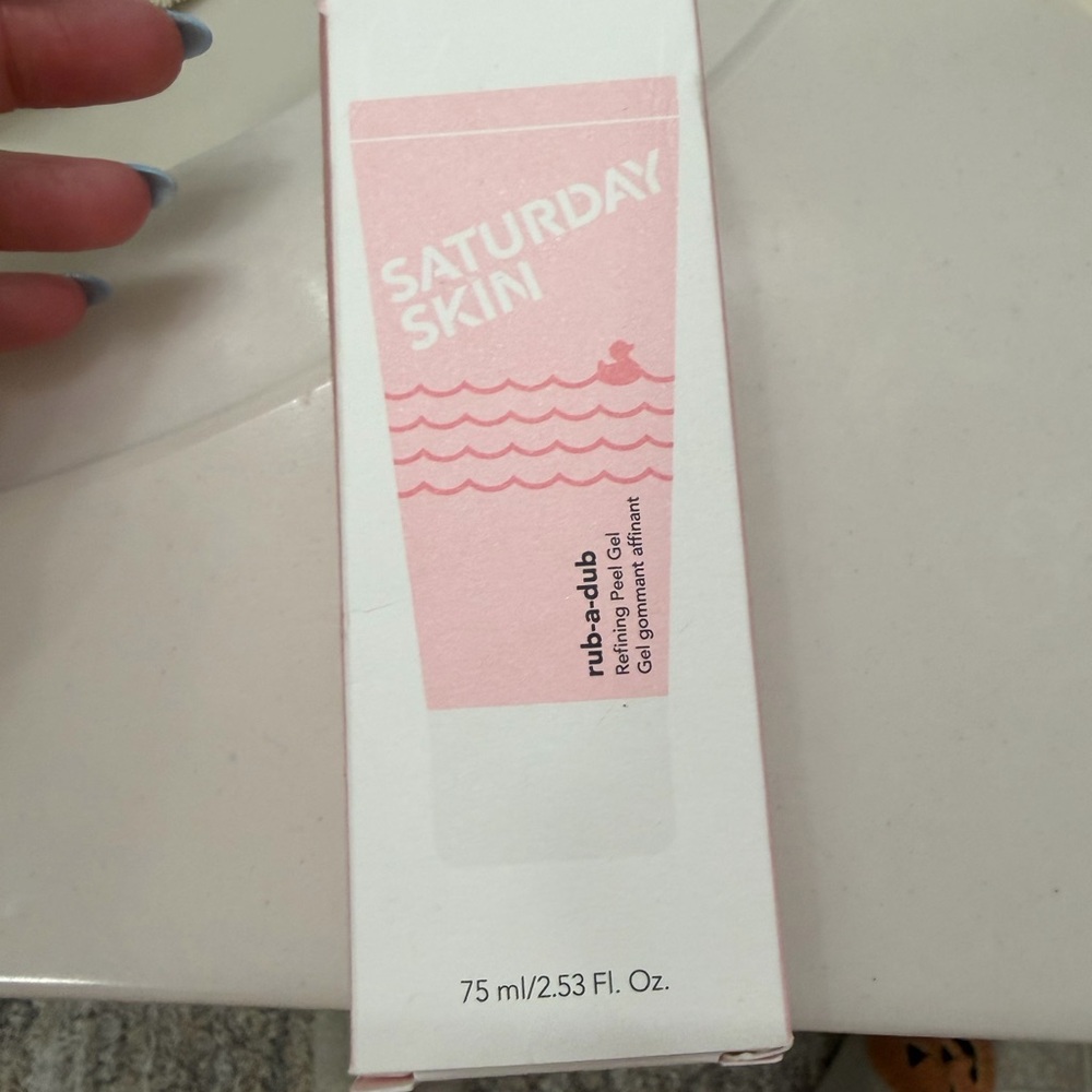 Saturday Skin Rub-A-Dub Refining Peel Gel — Pink